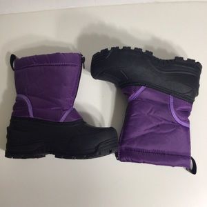 Thermolite Girls Kids Snow Boots Size 1